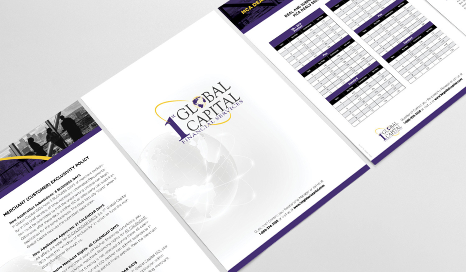 1stGlobal RateSheets