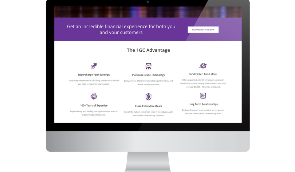 1stGlobal Website 2