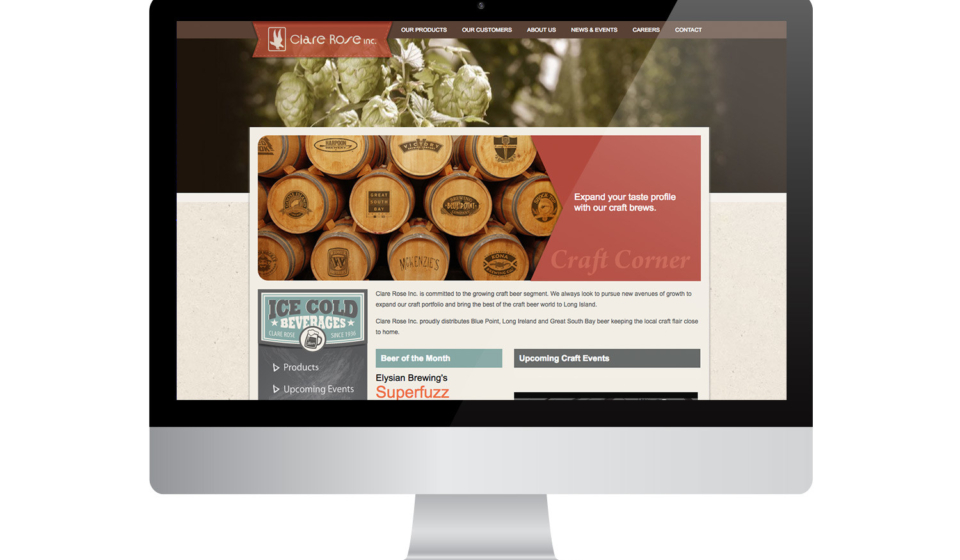 ClareRose Website 4