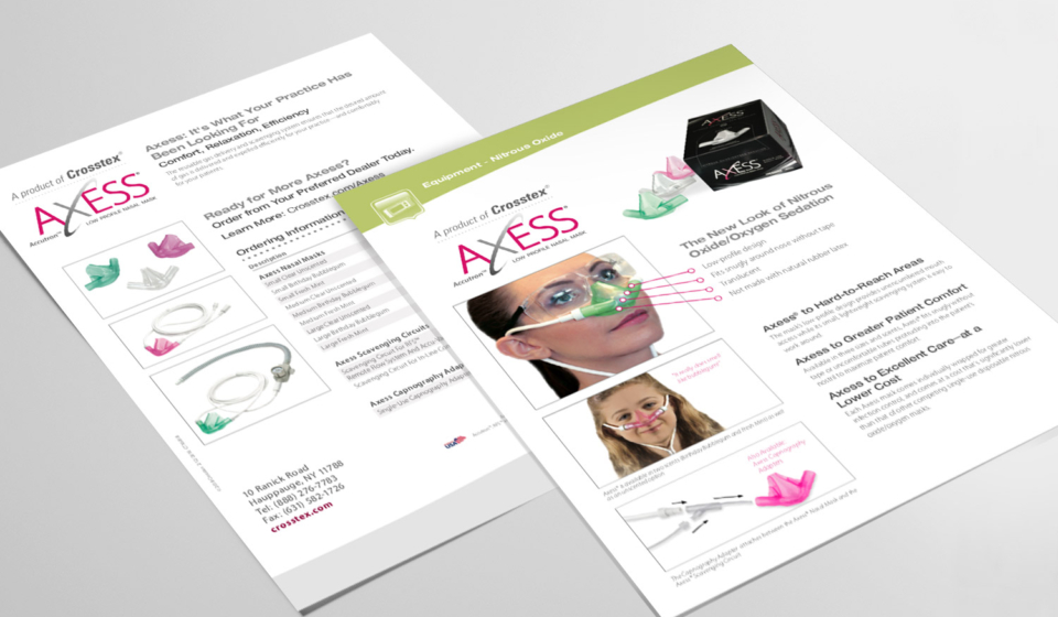 Crosstex Axess Sellsheets