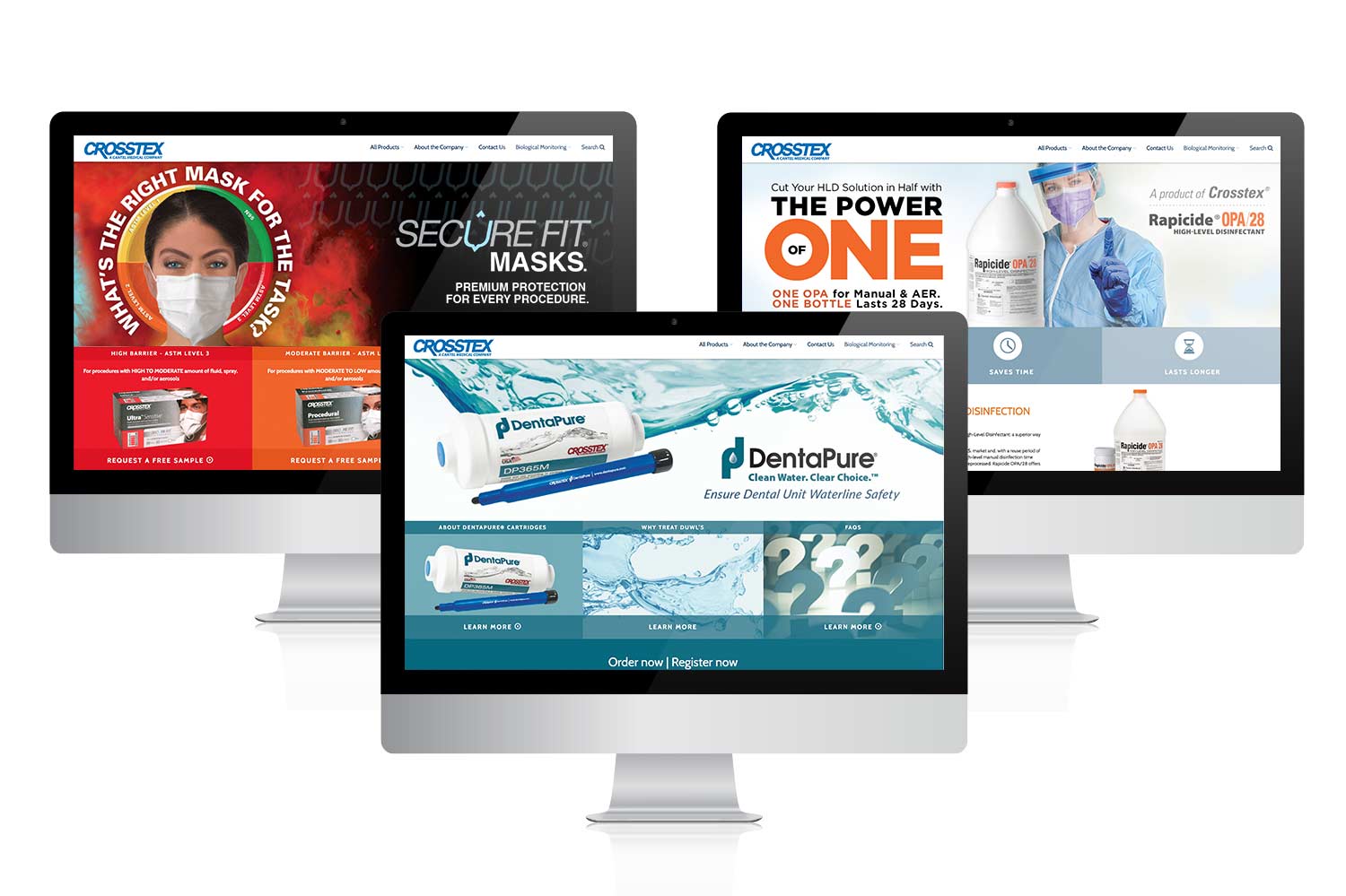 Crosstex Landingpages