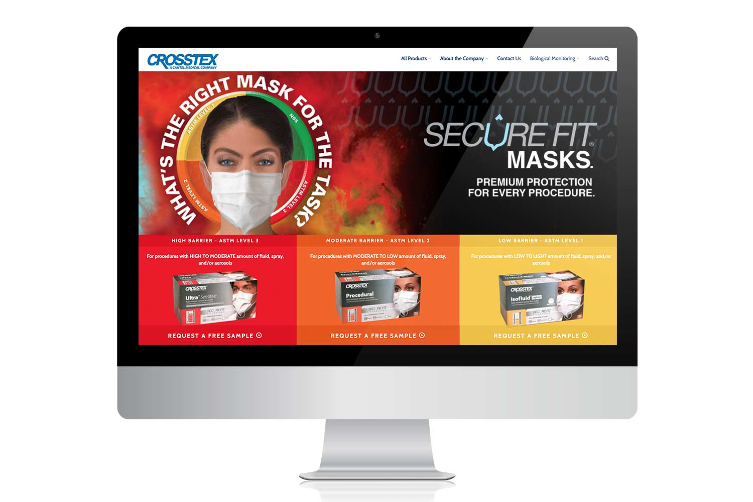 Crosstex Securefit website