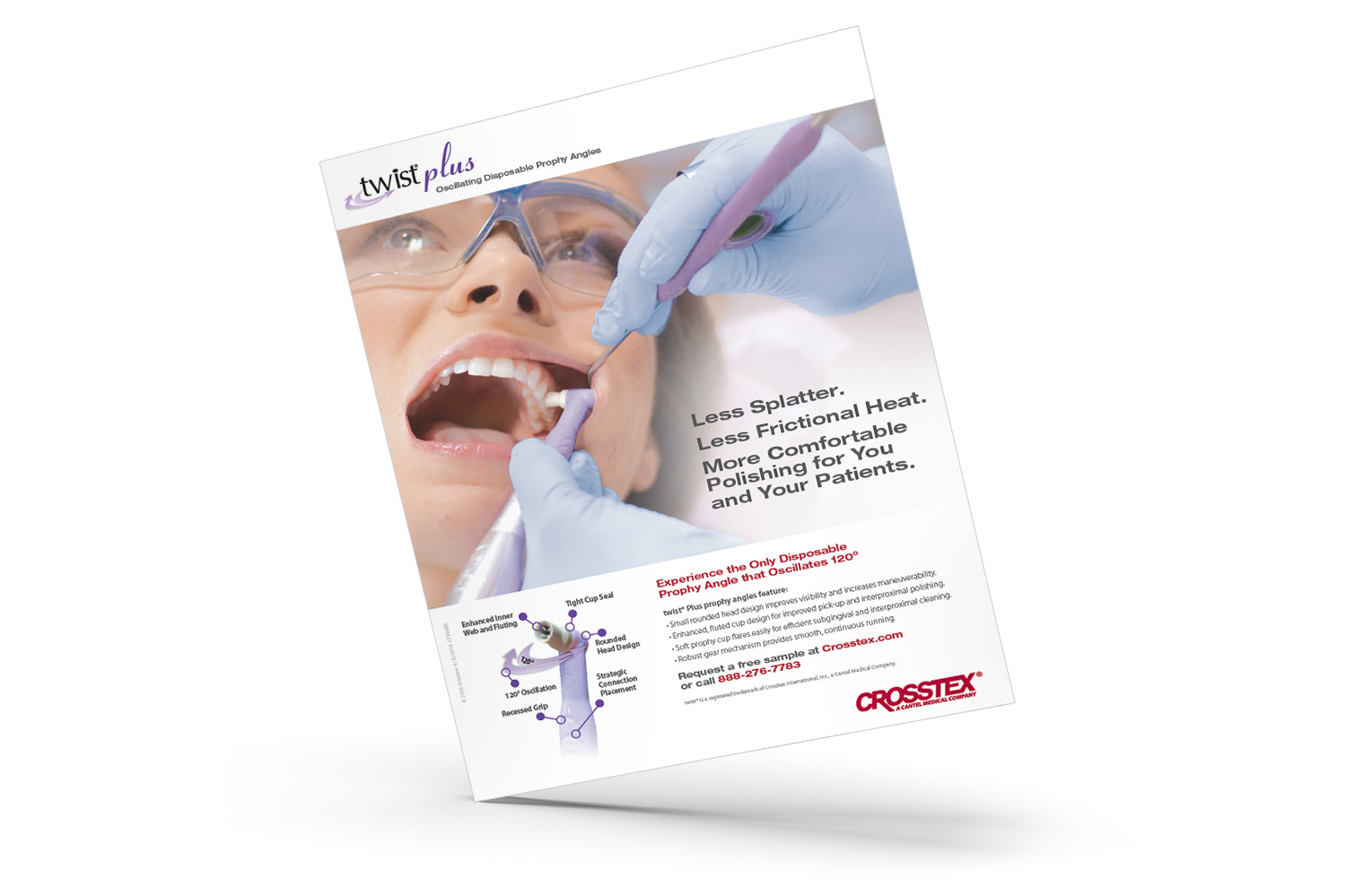 Crostex Twistplus PrintAd