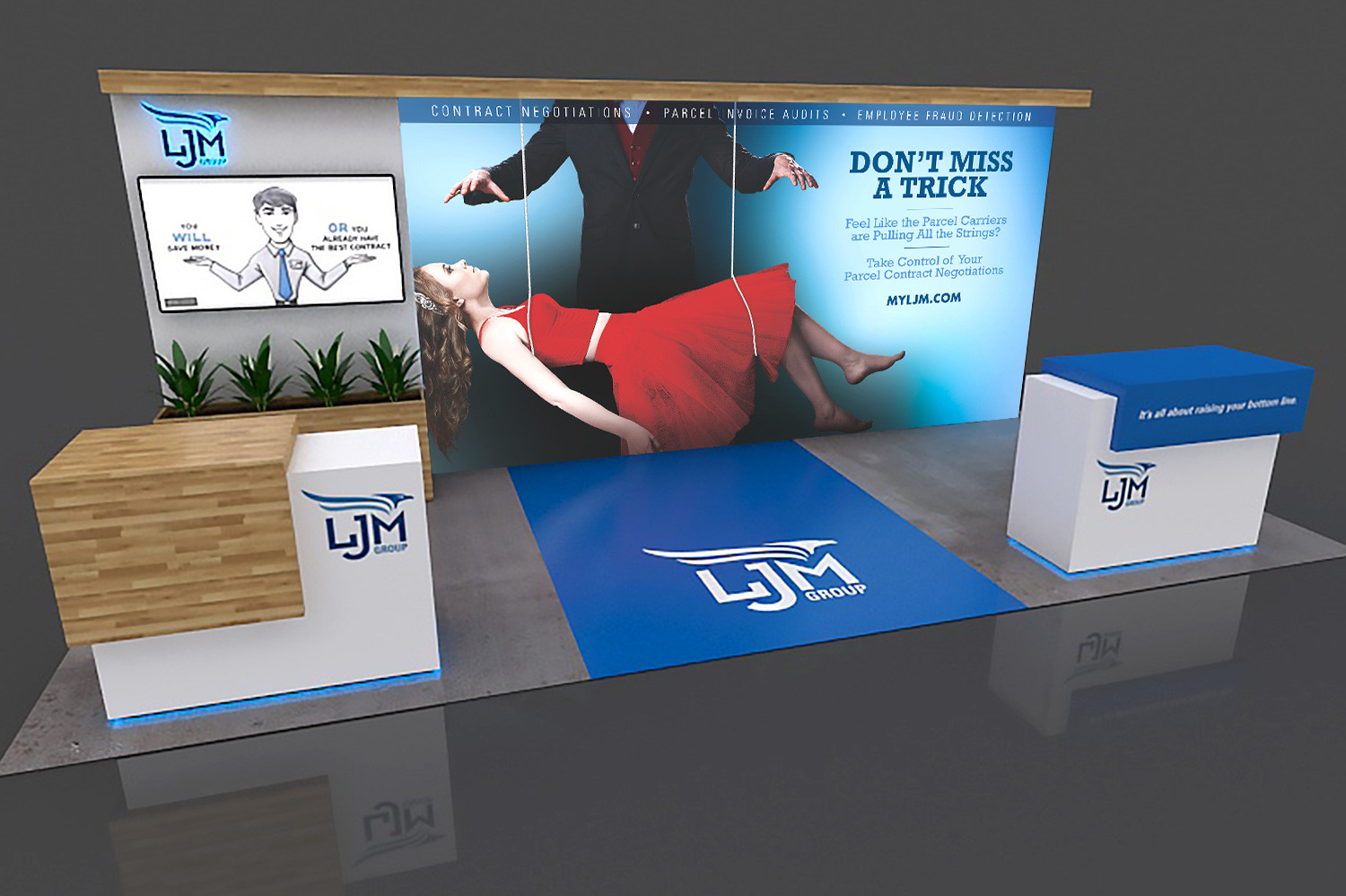 LJM tradeshowBooth