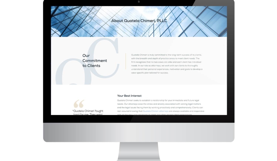 QCLaw Web Secondary About
