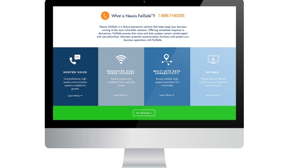 nexxis website 3